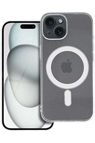 OEM Πίσω Κάλυμμα Σιλικόνης 2mm Διαφανές (iPhone 15)