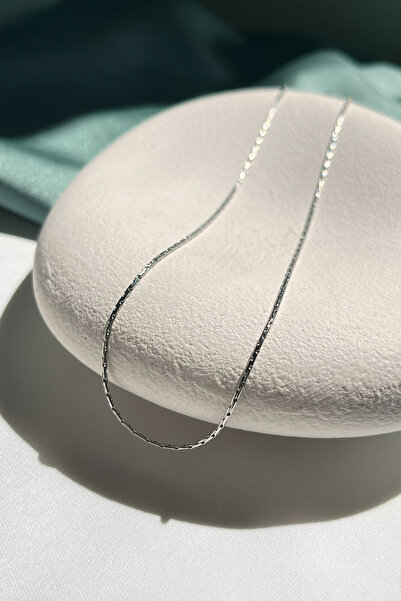 Berilya Aksesuar Steel Cobra Chain Necklace