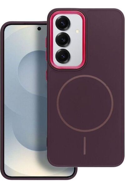 OEM Πίσω Κάλυμμα Σιλικόνης / Πλαστικό Μωβ (Galaxy A52 / A52s)