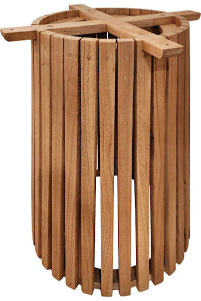 Other Pakketo Galy Βάση Τραπεζιού από Ξύλο σε Μπεζ Χρώμα 60x60x75εκ. Κωδικός:...