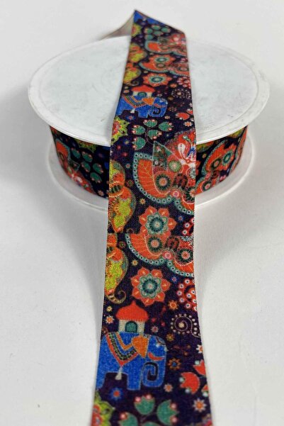 Hobigram Mandalisse Bohemian Mandala Patterned Decorative Ribbon 1 Meter