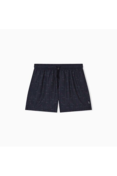 EA7 Sort de baie WATER SPORT BW M MONOGRAM 7 BOXER Barbati