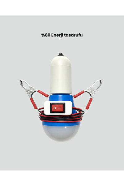 ZERO LAND BİREYCEL 12V LED Ampul Anahtarlı Kablolu (184555) Pratik Aydınlatma