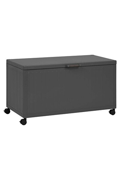 Hesperide Ladă de depozitare Edenio graphite M 141.6 x 72 x 78 cm din aluminiu