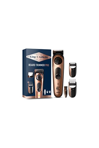 Gillette King C. Trimmer de barbă PRO pentru tuns barba bărbaților