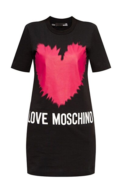 Love Moschino Φόρεμα W5A0221M3876-C74 ΜΑΥΡΟ (40)