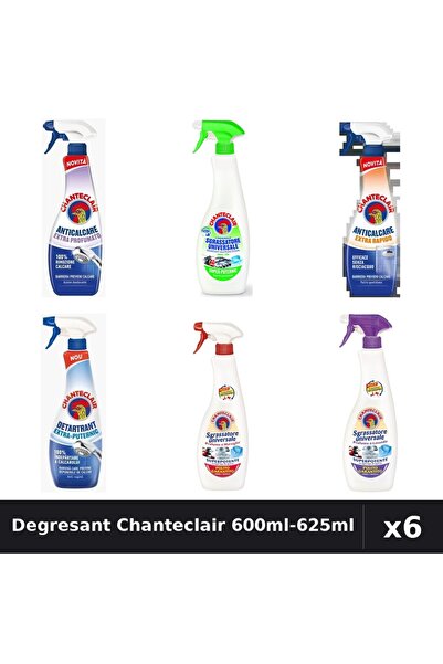 Chanteclair Set 6 Degresant Universal 600ml-625ml - Lamaie, Marsilia, Mosc Al...