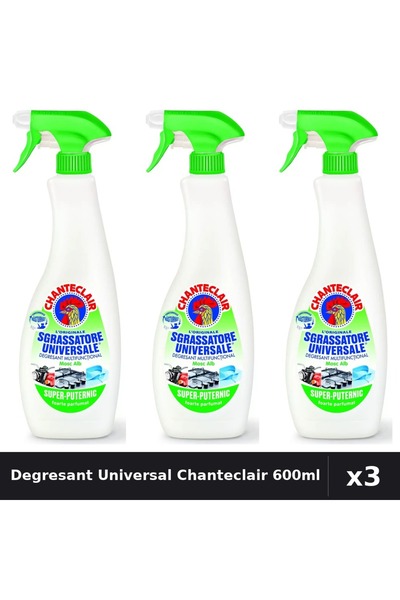 Chanteclair Set 3 Degresant Universal 600ml Lamaie - Curatenie Bucatarie