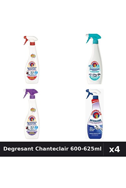 Chanteclair Pachet 4 Degresant Universal 600-625ml - Marsilia, Anti-Miros, Mo...
