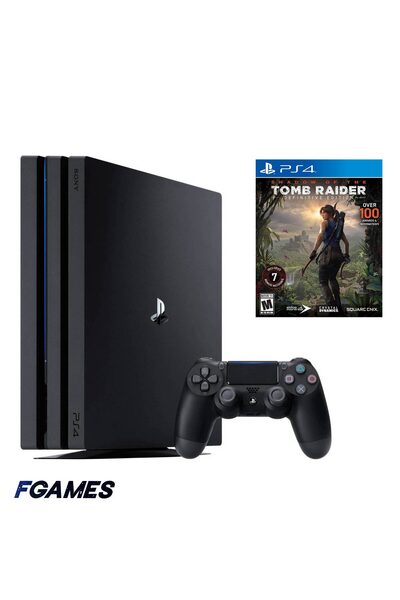 Sony Consola Playstation 4 Pro Ps4 1TB + Controller + Shadow Of The Tomb Raid...