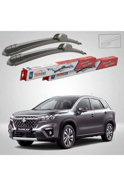TEAMCAR Чистачки Сузуки СХ4 С-Крос Джей Уай 2022+ |   Преден комплект Flat – ...
