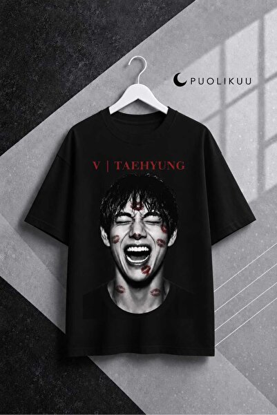 puolikuu Tricou oversize imprimat Arirang World Tour BTS