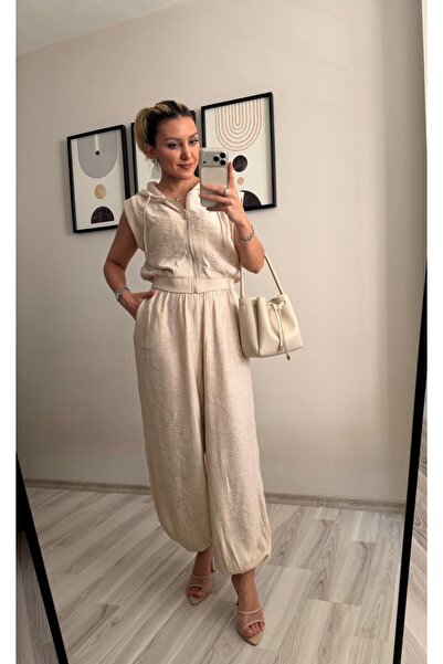 İNVİSUS Hooded Vest Pants Set