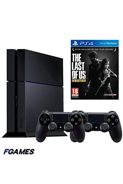 Sony Κονσόλα Playstation 4 Ps4 500GB + Δύο Χειριστήρια + The Last Of Us PlayS...