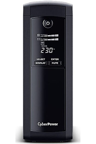 CyberPower VP1200ELCD-FR (Γαλλική Πρίζα) UPS Ενσύρματο 1200VA 720W με 4 πρίζε...