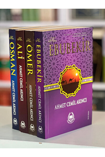 Bahar Yayınları 4 büyük halife seti - karton kapak