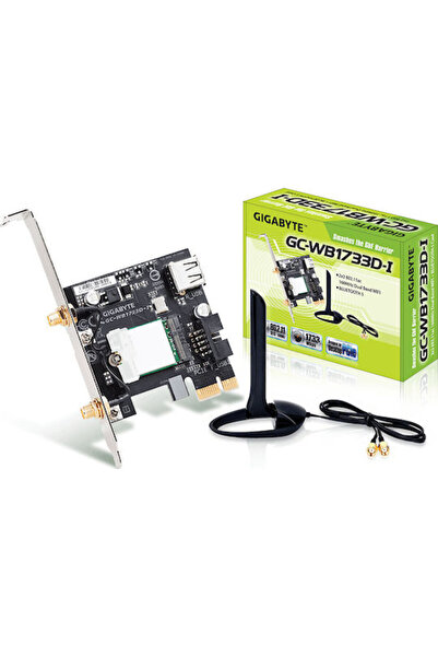 Gigabyte WB1733D-I (αναθ. 1.0) Κάρτα Wi-Fi 5 (1733Mbps) PCI-e Κωδικός: GC-WB1...