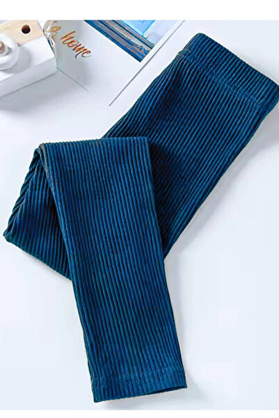 Penti "Stella" Cotton, long pants, striped pattern, blue