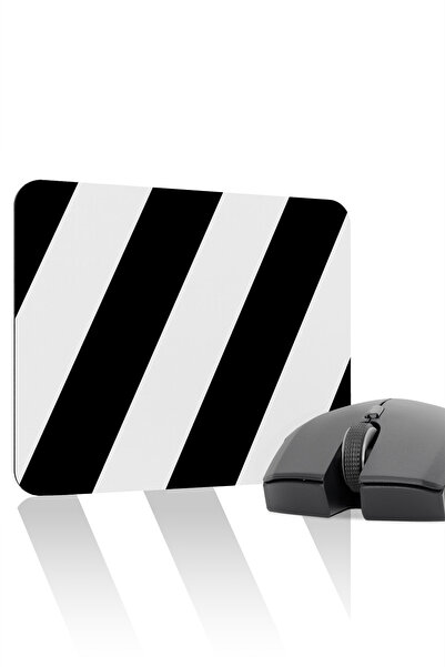 mousepad bastir Negru Alb 22X18 Fan Gaming Player Mouse Pad Bază anti-aluneca...