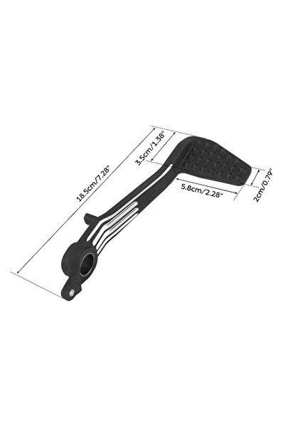 EVO MOTORS Brake pedal BMW R1300GS 2023 2025 A1891