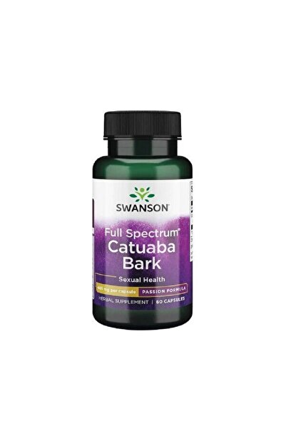 SWANSON Catuaba Bark Full Spectrum 465mg 120 Capsule -