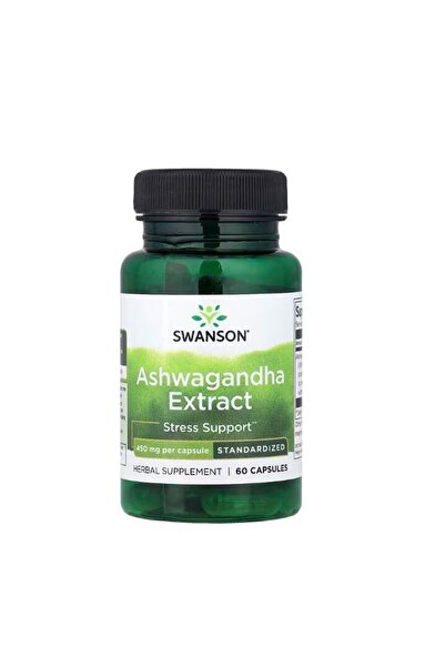 SWANSON Ashwagandha Extract, 450mg 60 capsule -
