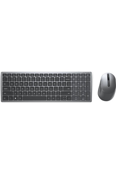 Dell KM7120W Ασύρματο Σετ Πληκτρολογίου και Ποντικιού Bluetooth Ελληνικό Ασημί