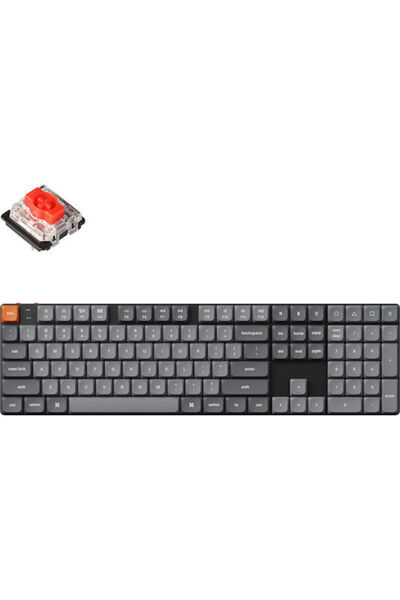 Keychron K5 Max Ασύρματο Μηχανικό Πληκτρολόγιο Gaming με διακόπτες Gateron χα...