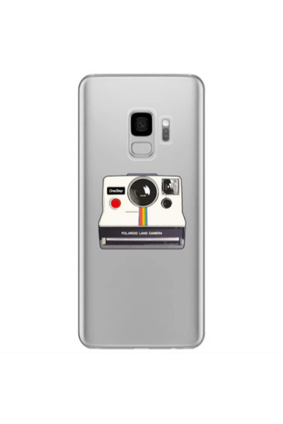 Other Samsung S9 Plus Polaroid land camera Transparent Silicone TPU Θήκη