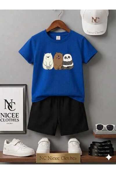 NC Nicee Clothes ΚΑΛΟΚΑΙΡΙΝΟ ΠΑΙΔΙΚΟ ΜΠΛΟΥΖΑΚΙ ΣΟΡΤΣ UNISEX (ΜΕ ΣΤΑΜΠΑ 3 KAFA...