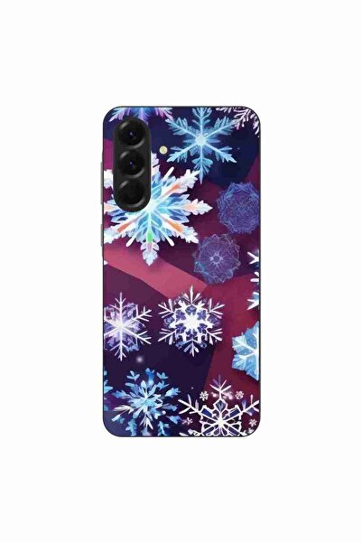 OEM Husa compatibila cu Samsung Galaxy A56 Silicon Gel Tpu Model Fulgi de Gheata