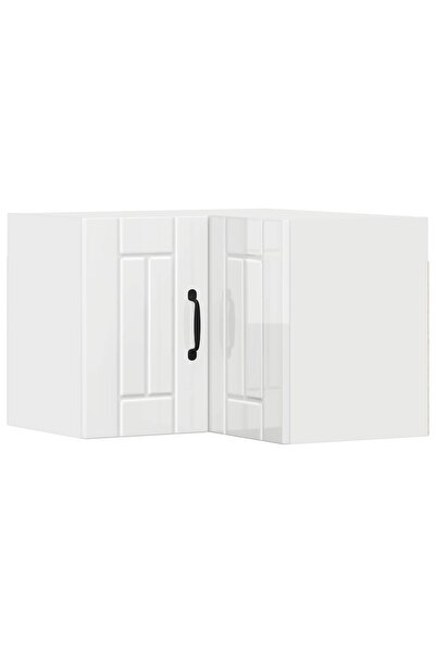 vidaxl Kitchen cabinet Glossy white 57 x 57 x 40 cm Composite wood