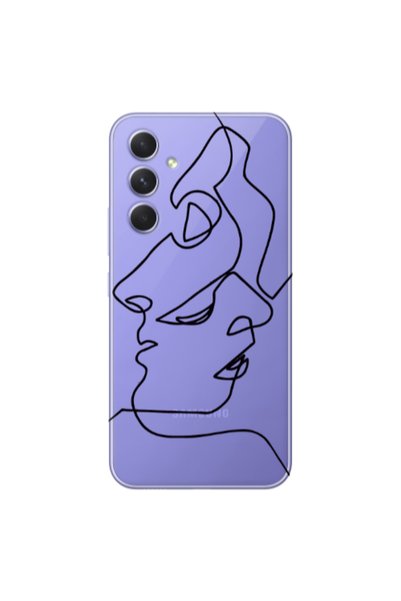 Other Samsung A56 intertwined Transparent Silicone TPU Θήκη