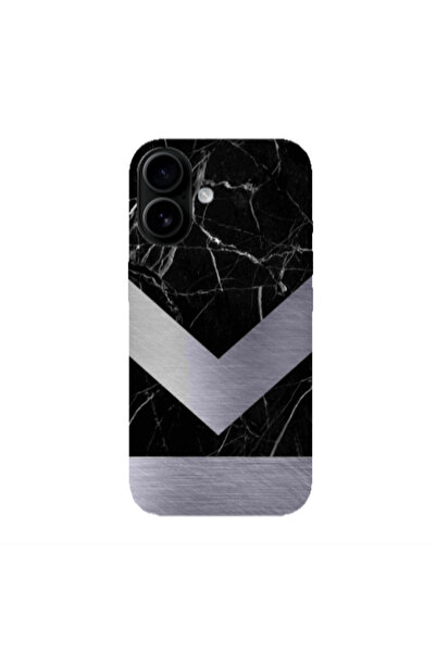 Other Apple Iphone 16 plus Marble Arrow Down Transparent Silicone TPU Θήκη
