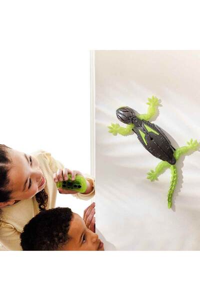 Hex Bots Işıklı Duvara Tırmanabilen Uzaktan Kumandalı Geko 35 cm