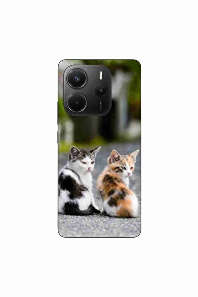 OEM Калъф, съвместим с Xiaomi Redmi Note 14 4G, силиконов гел TPU с шарка на ...