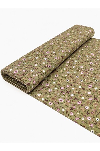Zümra Baby %100 Pamuk Desenli Poplin Kumaş - Çiçekli - En : 170cm