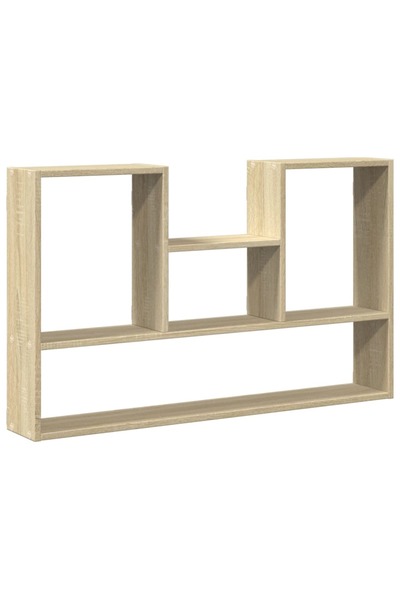 vidaxl Raft de perete, stejar sonoma, 99x15x60 cm, lemn prelucrat