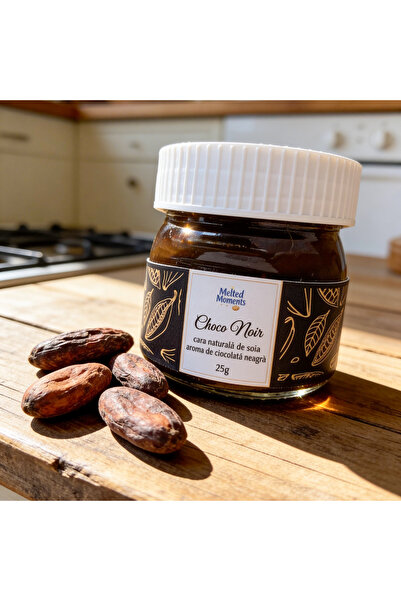 unbranded Handmade Scented Candle Choco Noir, Melted Moments – Dark Chocolate...