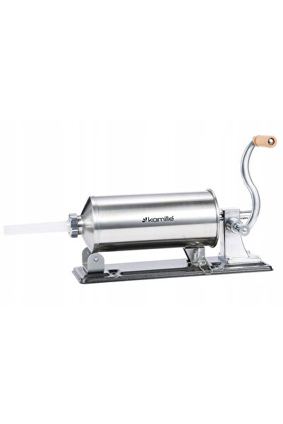 Kamille Mașină manuală de umplut cârnați 3 kg cu 4 duze