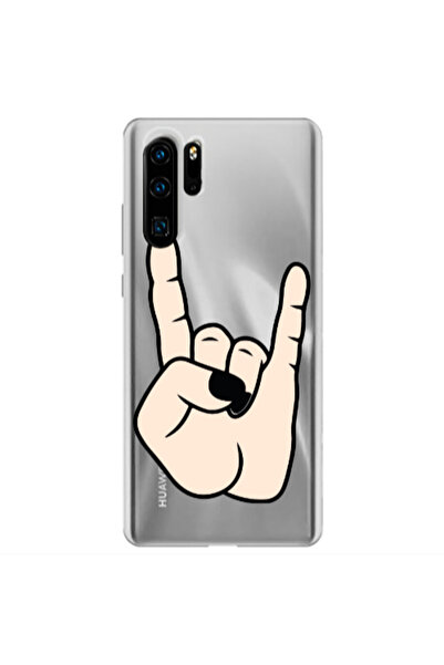 Other Huawei P30 Pro Rock Transparent Silicone TPU Θήκη