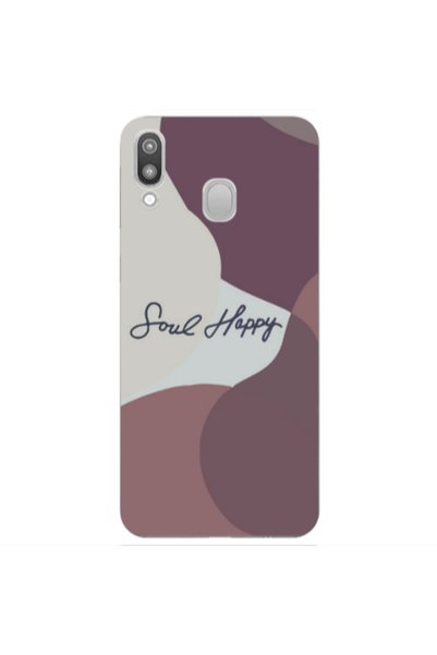 Other Samsung M20 Soul Happy Transparent Silicone TPU Θήκη