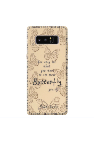 Other Samsung Note 8 You Only See Transparent Silicone TPU Θήκη