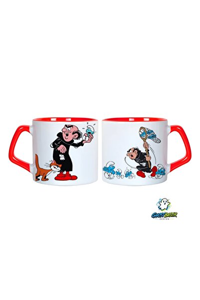 Ghostbastır Design Smurfs Mug Cup |   Single Piece 0732