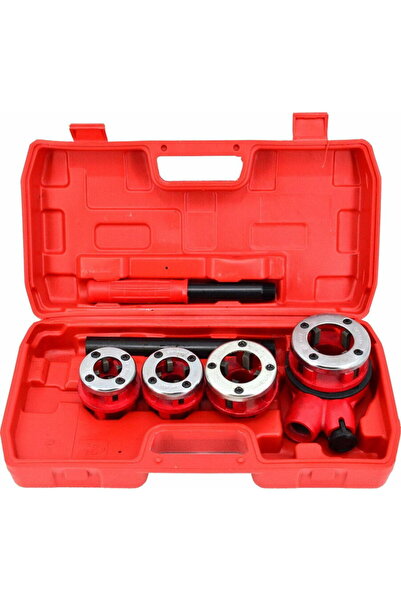 yato Pipe threading kit, AwTools, Red