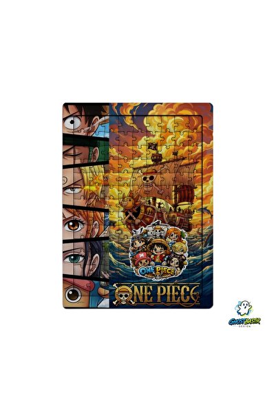 Ghostbastır Design One Piece 99 Piece Standing Puzzle – Decorative Children's...