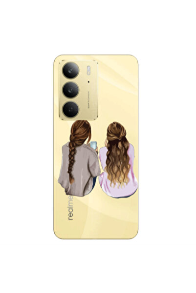 Other Realme C 75 Friends Transparent Silicone TPU Θήκη
