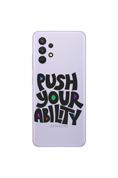 Other Samsung A32 5G Push Your Ability Transparent Silicone TPU Θήκη