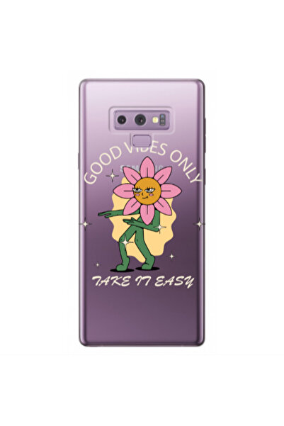 Other Samsung Note 9 Good Vibes Only Transparent Silicone TPU Θήκη