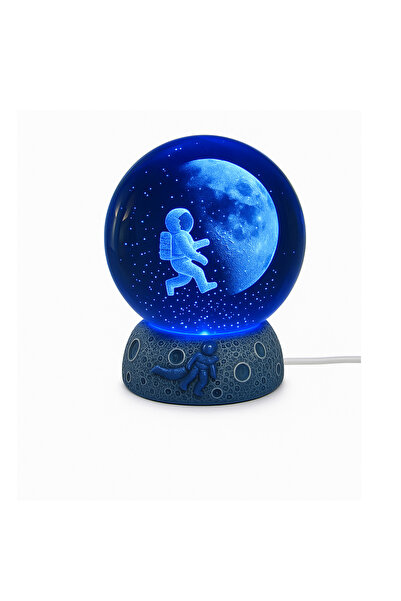 OEM Lampă Decorativă Bilă Cristal 3D cu LED, Model Meduză sau Călătorul Print...
